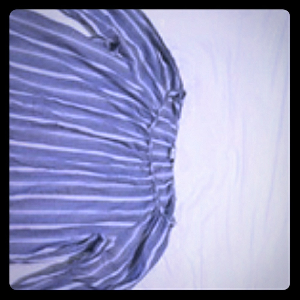 Striped Blue and white top